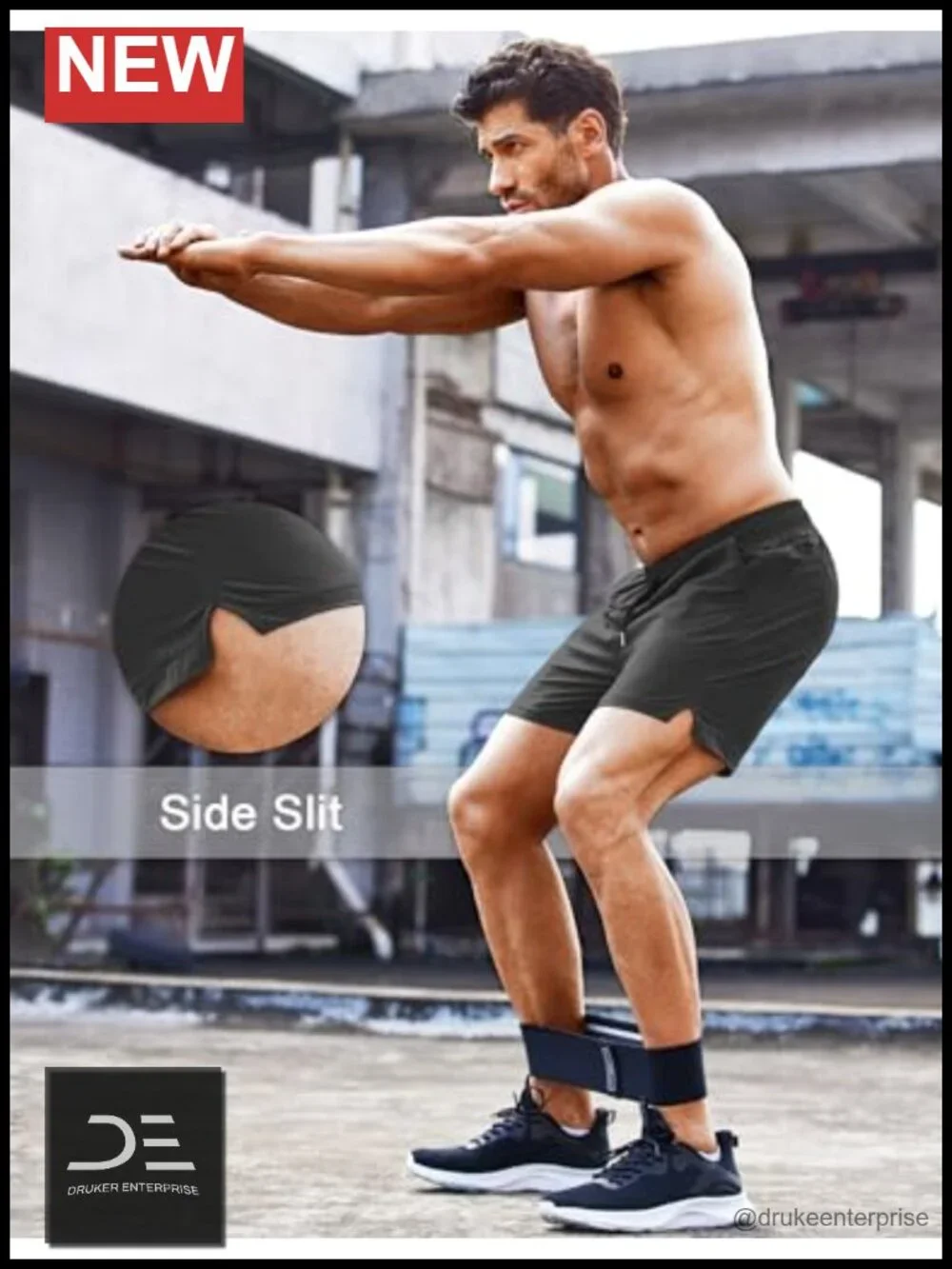 Men's Athletic Running Shorts 5
